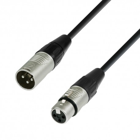 Adam Hall Cables K4 MMF 0750 Mikrofonkabel REAN XLR male auf XLR female 7,5 m