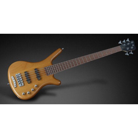 Warwick RockBass Corvette Basic E-Bass 5-String Honey Violin Transparent Satin