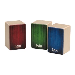 Sela Mini Cajon Shaker Set