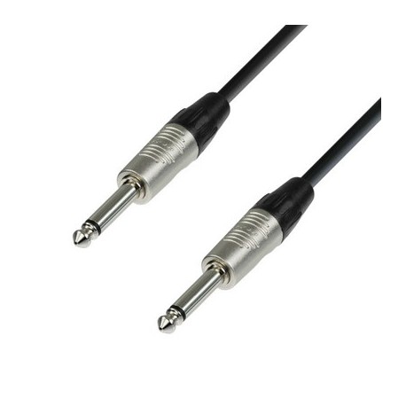Adam Hall Cables Instrument cable REAN 1.5 m 6.3 mm mono jack - 6.3 mm mono jack