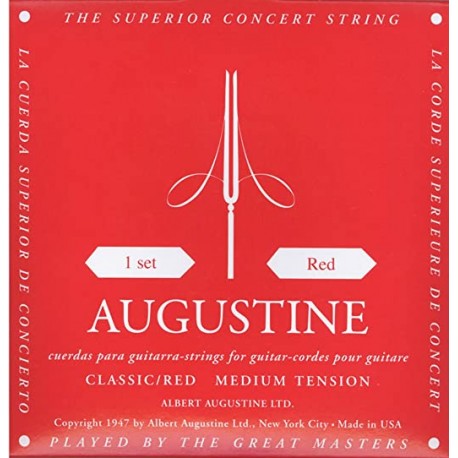Augustine Classic Red Medium Tension Saitensatz