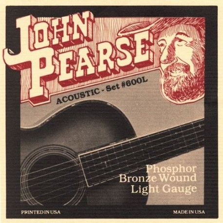 John Pearse 600L Phosphor Bronze Satz